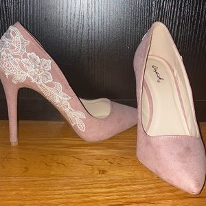 Pink heels